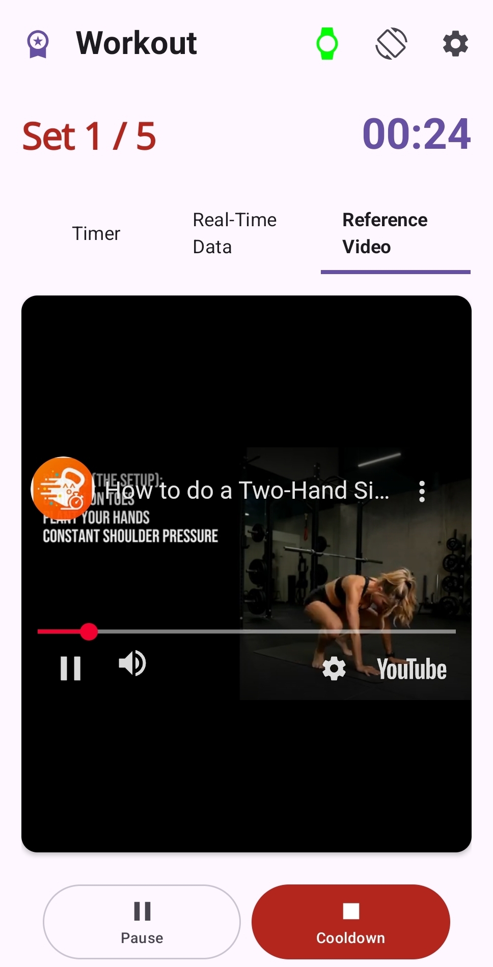 ChronoFit Video Guide Integration